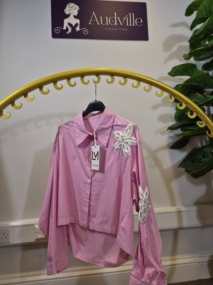 Nr 182 Shirts with flower